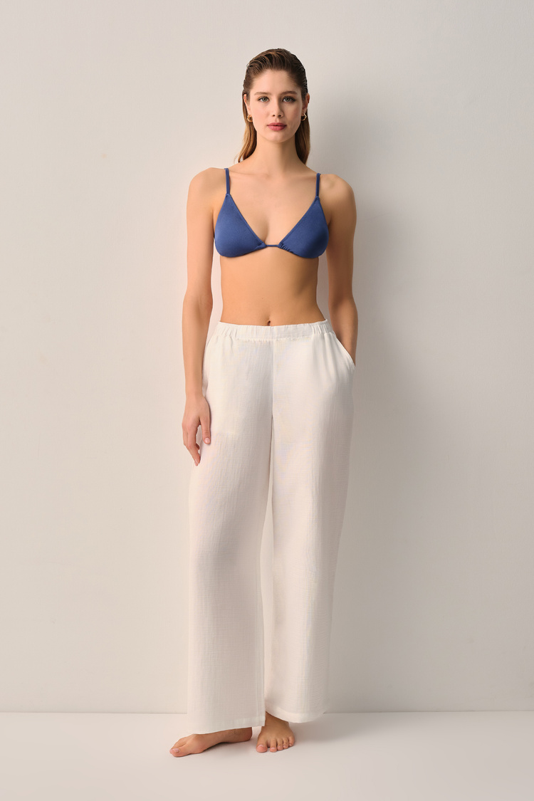 Ekru Jasmine Plaj Pantolonu