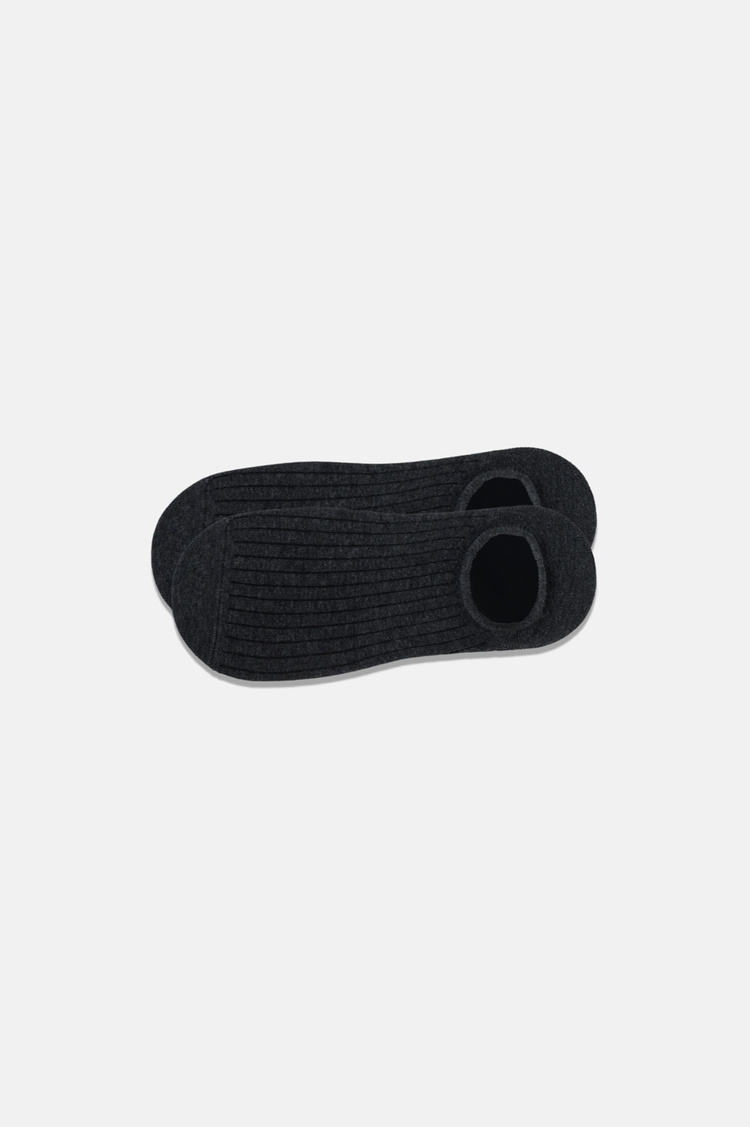 Gri / Antrasit Men Classic Sneaker Çorap