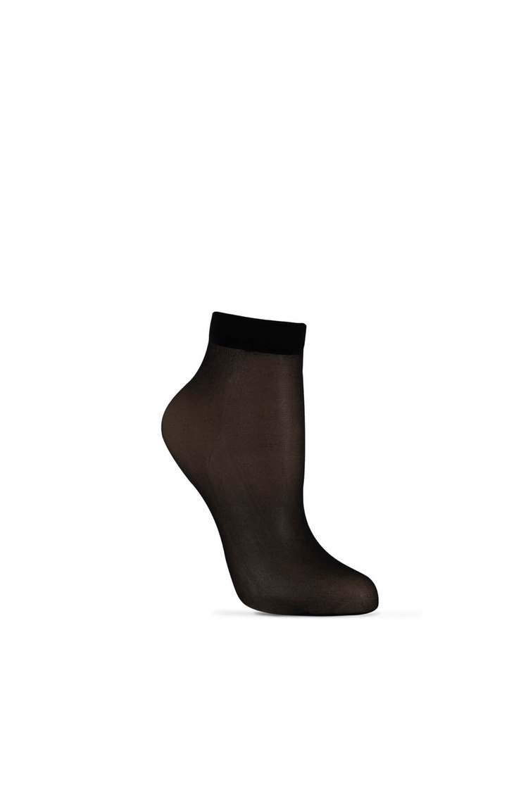 Siyah Daily Socket Çorap 2'li