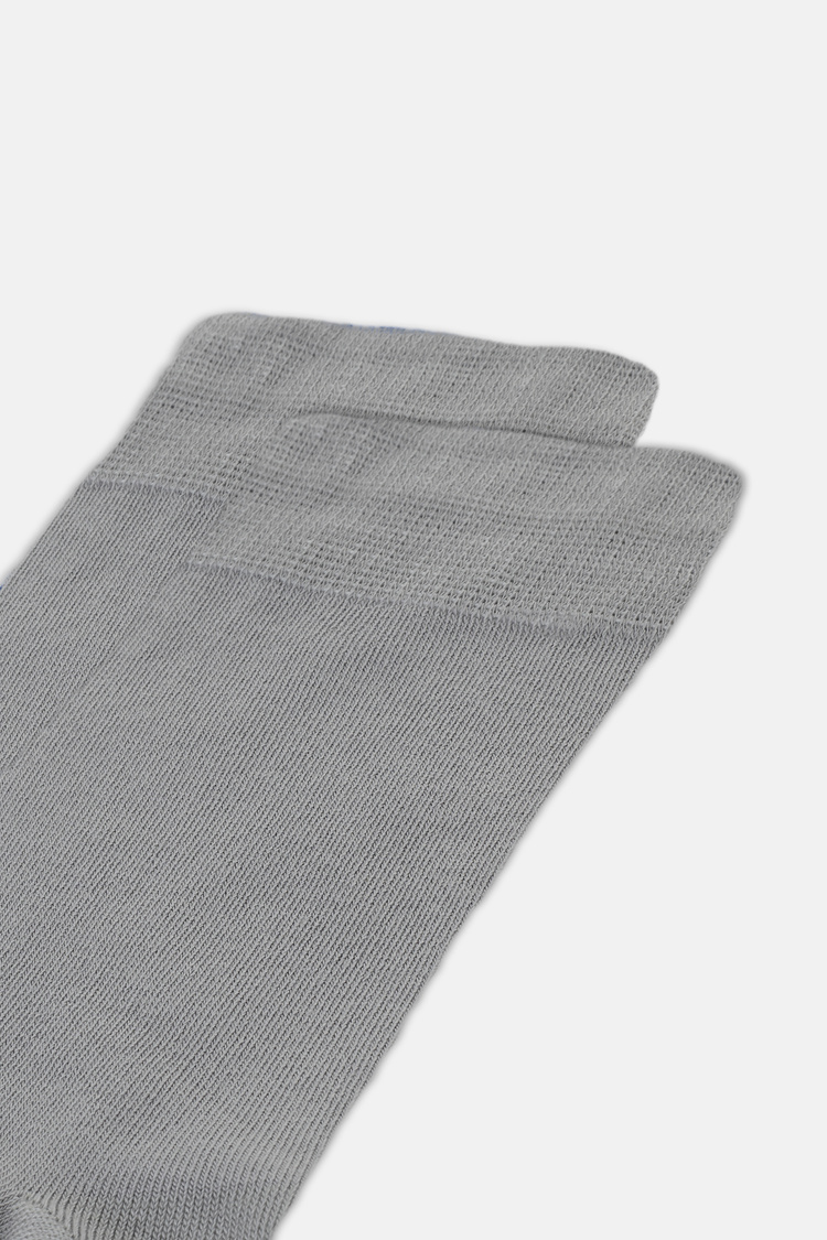 Gri Soft Touch Soket Çorap