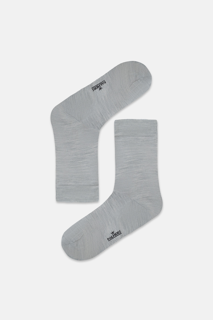 Gri Soft Balance Soket Çorap