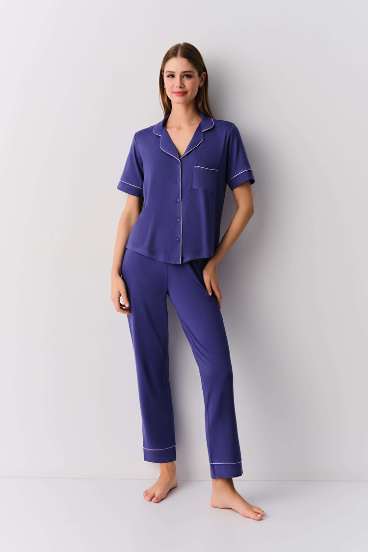 Royal Misty Masculine Pyjamas Set SUWEN