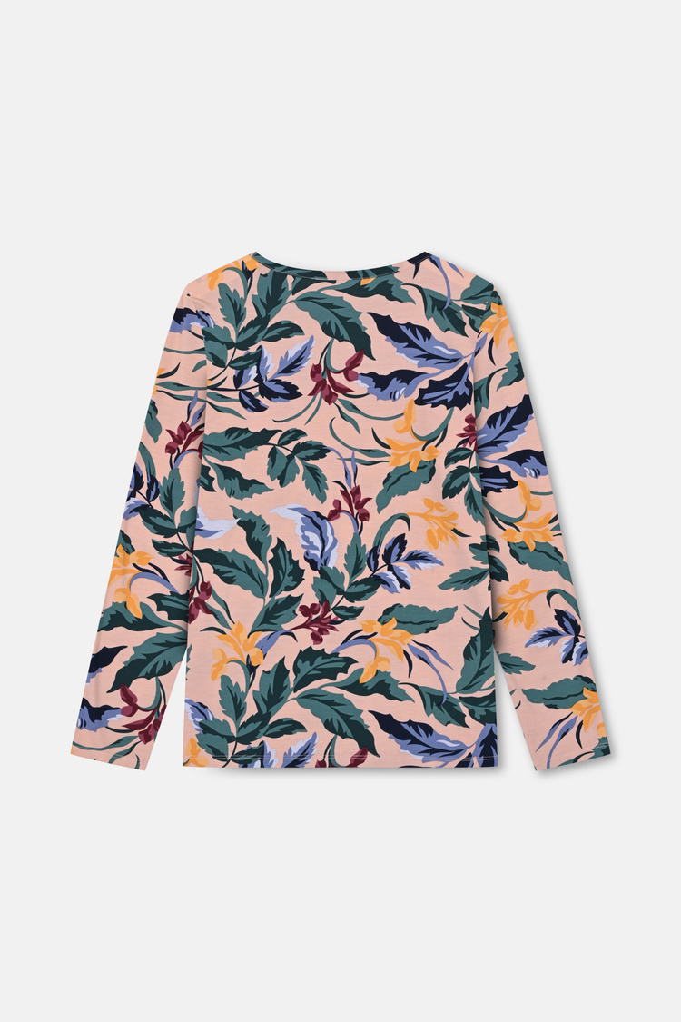Çiçek Desenli Sleeping Romance Pijama Üstü