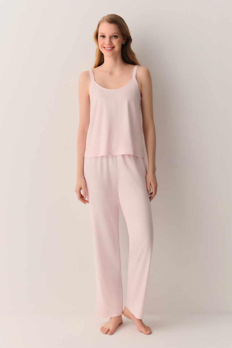 Pembe Lilibet Atlet Pantolon Pijama Takımı
