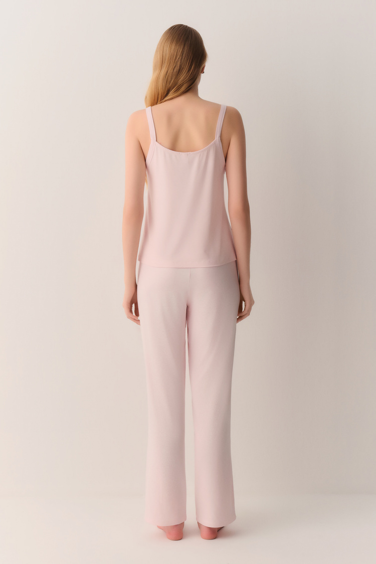 Pembe Lilibet Atlet Pantolon Pijama Takımı