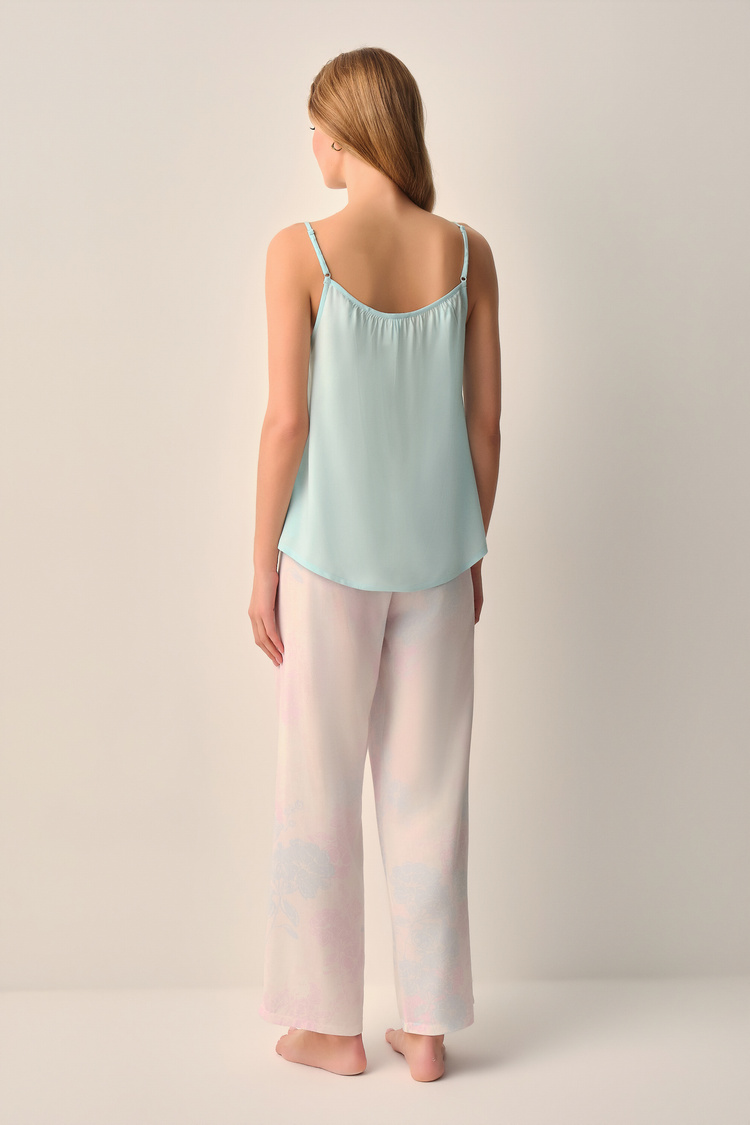 Pembe Kaitlyn Atlet Pantolon Pijama Takımı