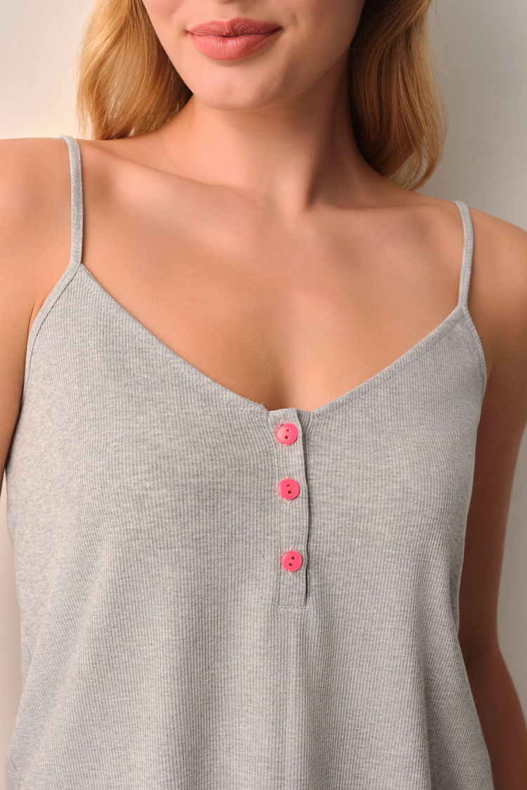 Ekose Baskılı Lily Atlet Pantolon Pijama Takımı
