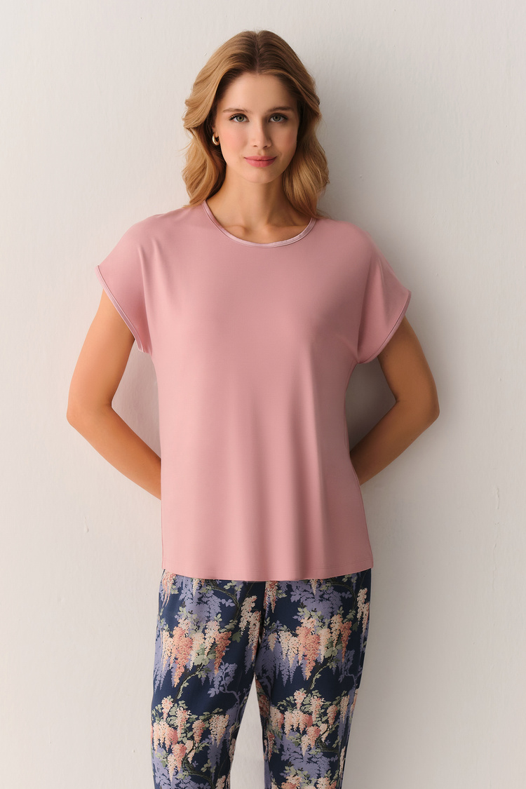 Mavili Garden Pijama Takımı