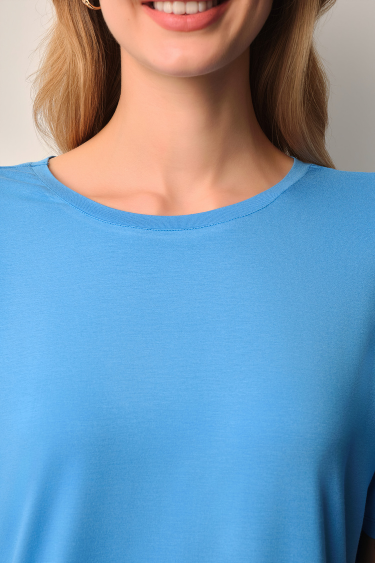 Mavili Lady Pijama Takımı