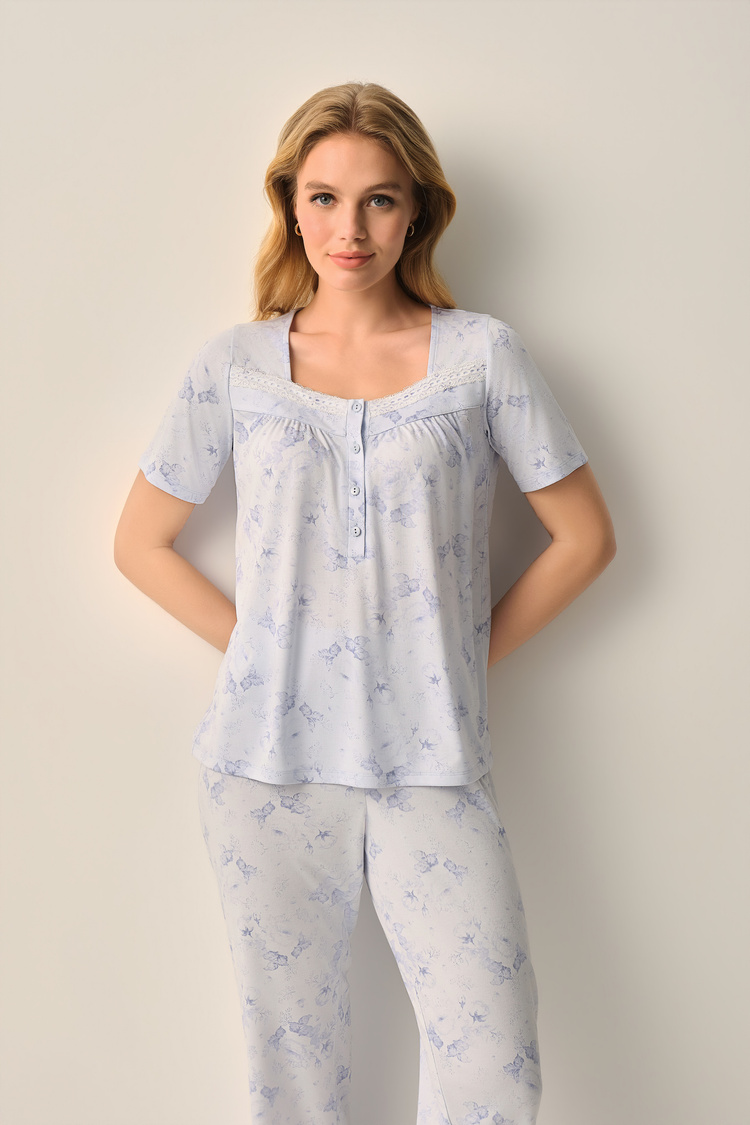 Blue Print Rowena Pyjamas Set