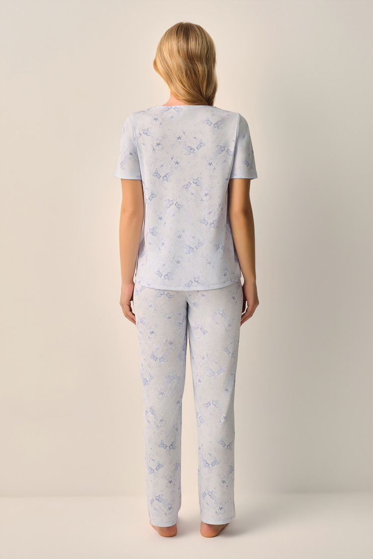 Blue Print Rowena Pyjamas Set