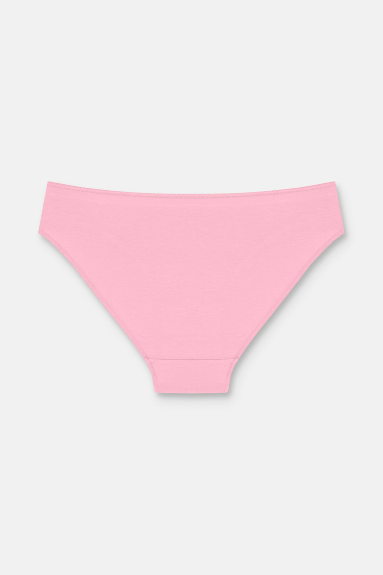 Ecru / Cappucino / Pink 3 P Basic Cotton Slip