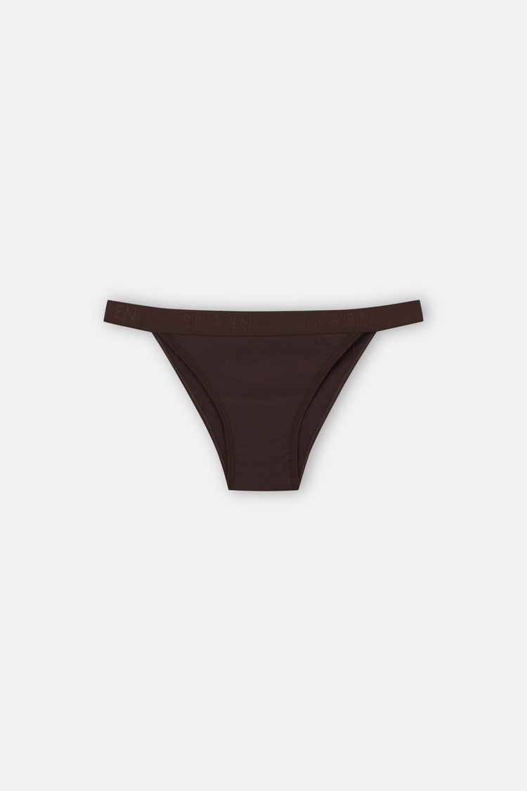 Nude / Brown / Pink 3 P Suwen Elastic Slip