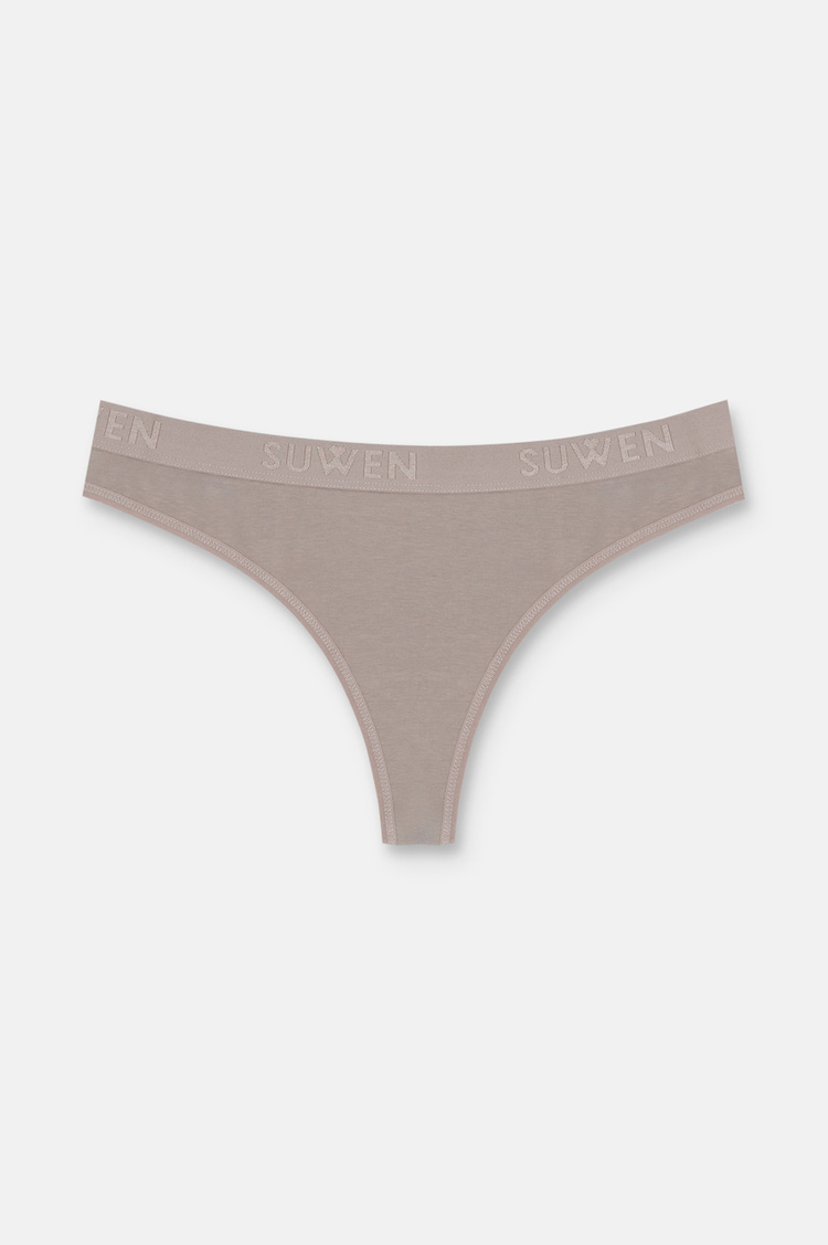 Purple / Pink / Cappucino 3 P Suwen Elastic String