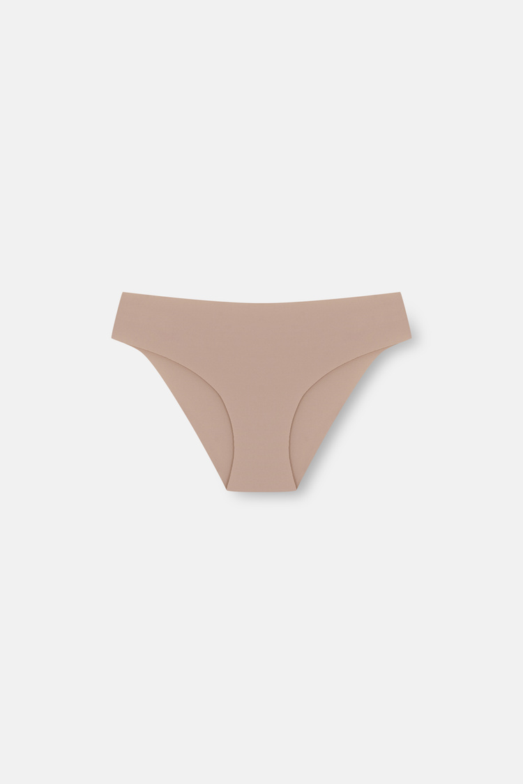 Nude / Brown / Rose 3 P Invisible Slip