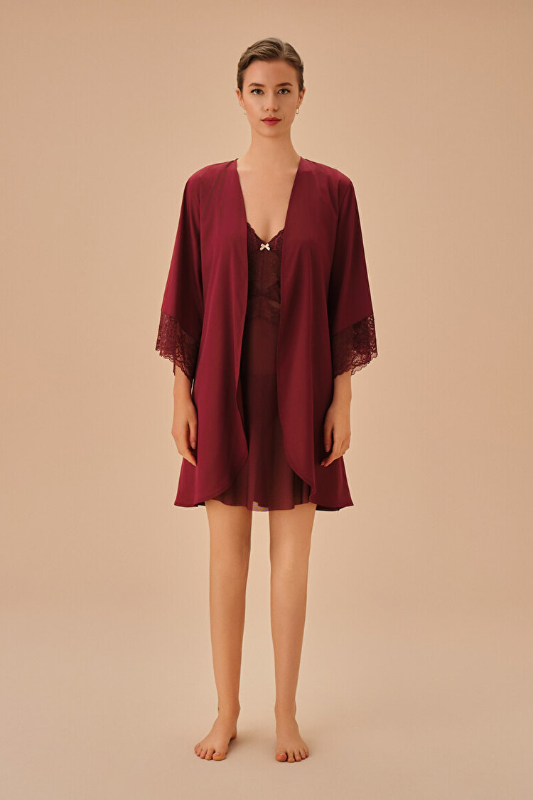 Bordo Amber Sabahlık
