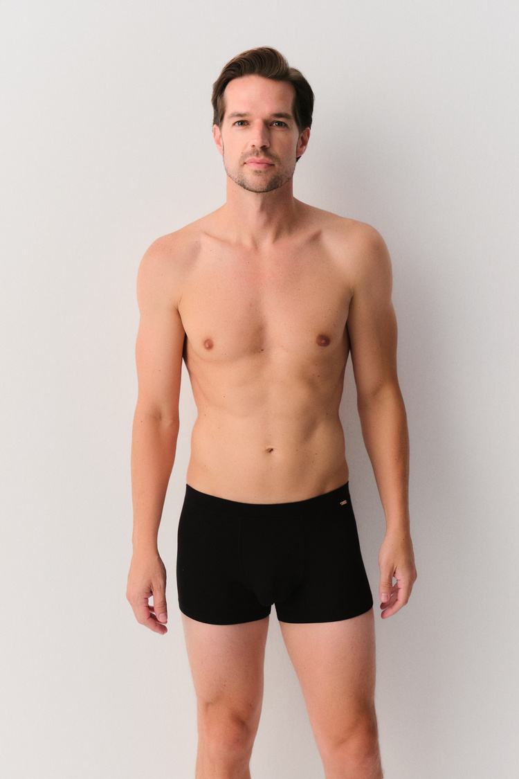 Black Men Modal Boxer