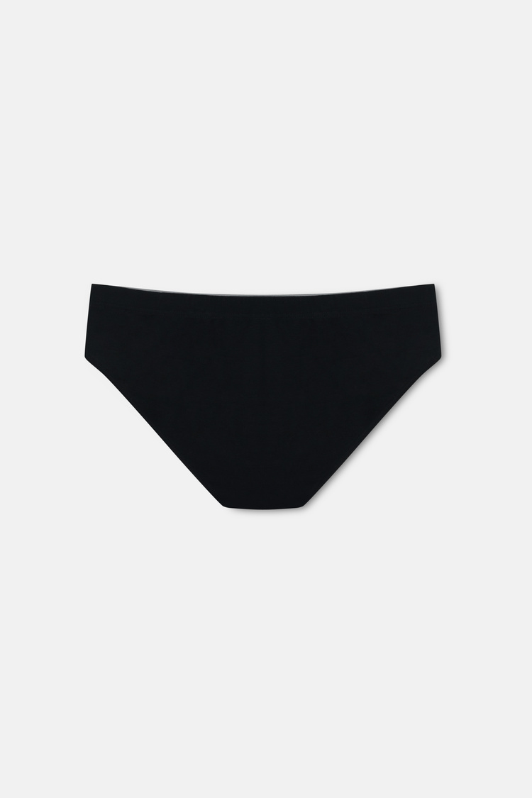 Siyah Smart Cotton Erkek Modal Slip Külot