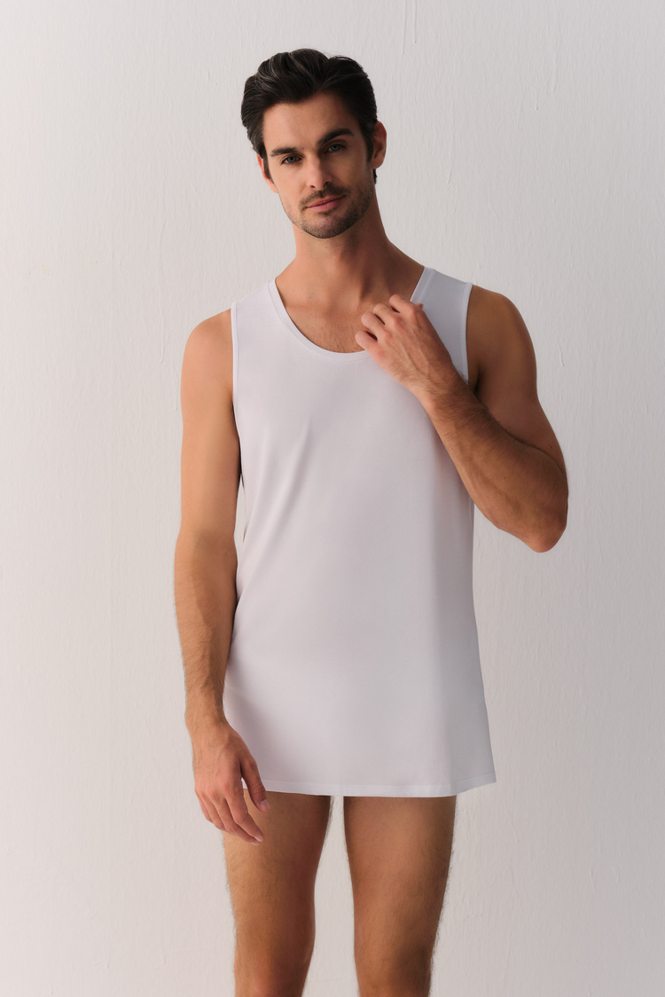 Beyaz Smart Cotton Modal Atlet