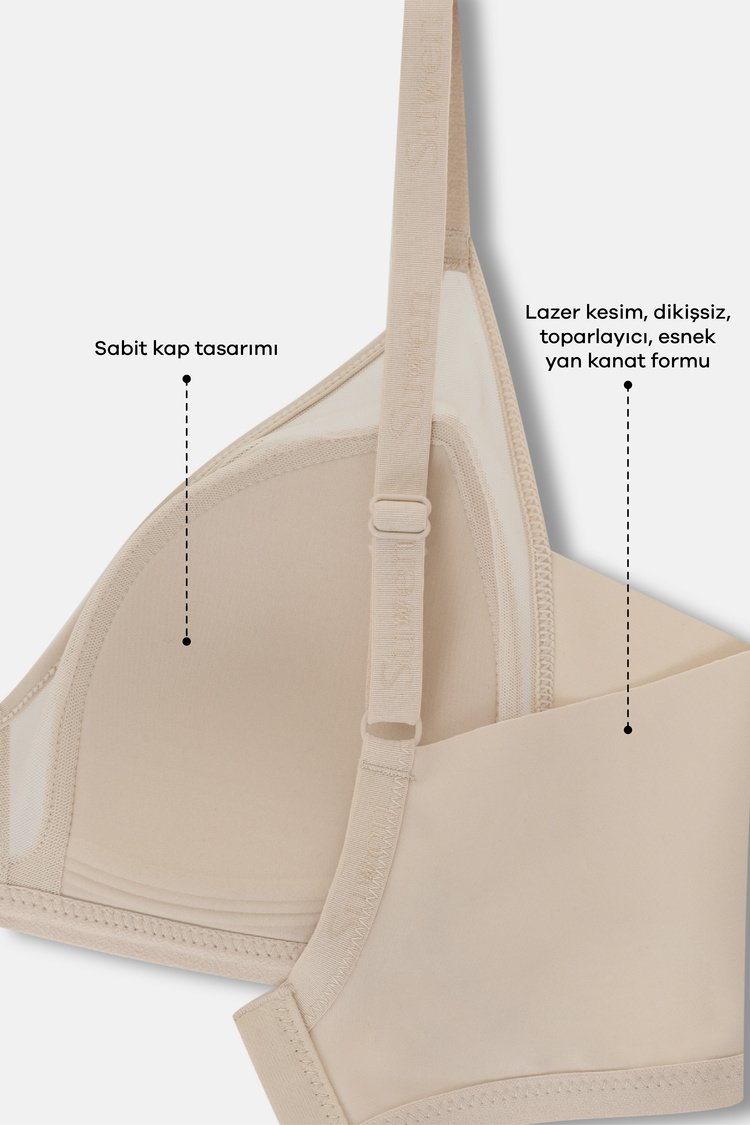 Skin Invisible Tulle Bra