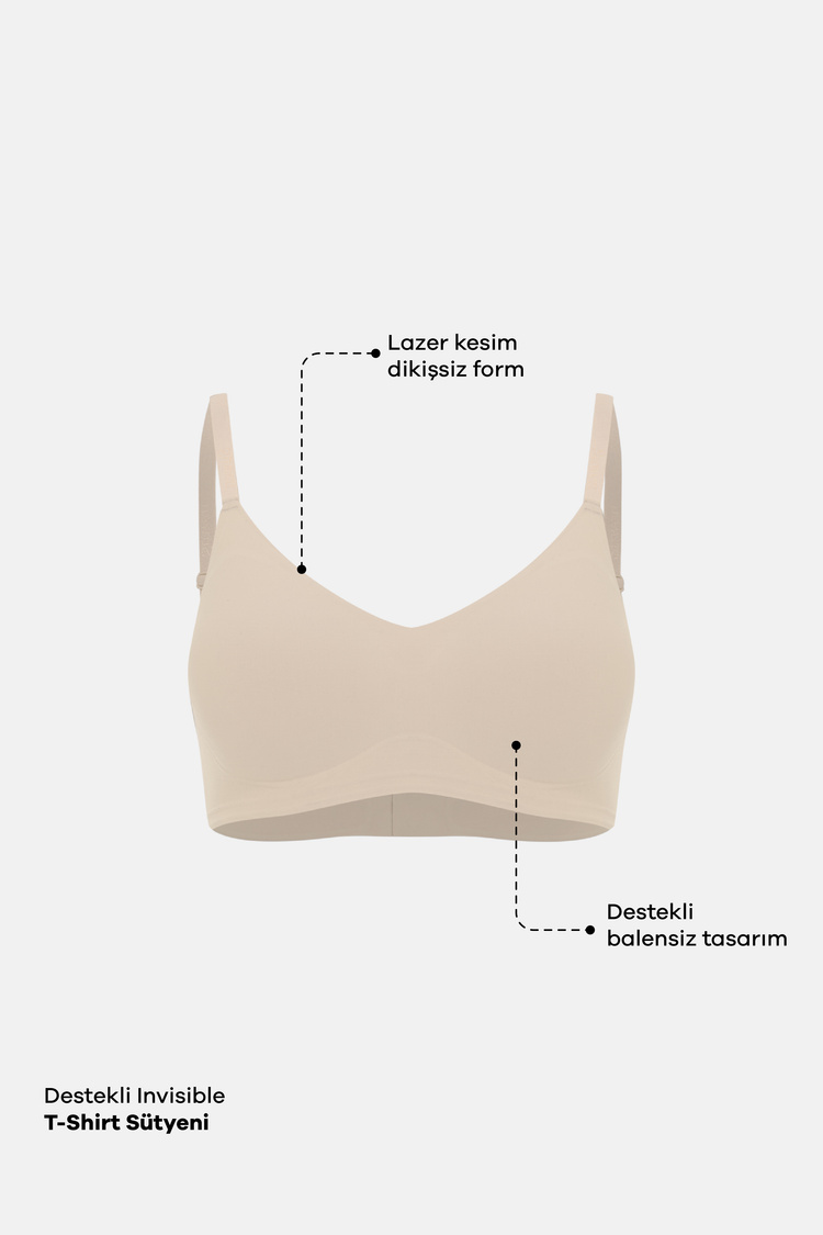 New Skin Invisible Hands Up Push Up Bra