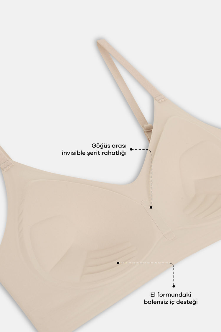 New Skin Invisible Hands Up Push Up Bra