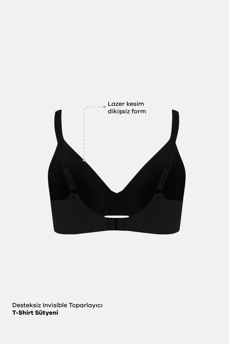 Black Cathy Wire Bra