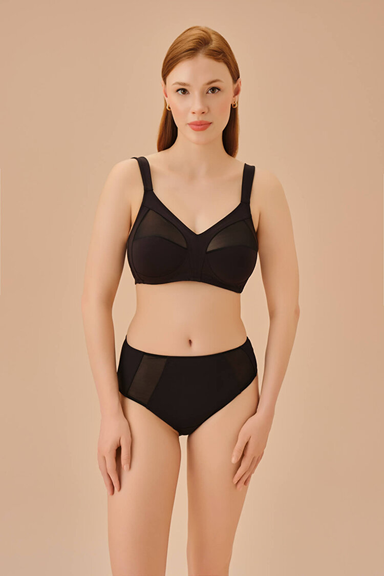 Siyah Juliet Minimizer Sütyen
