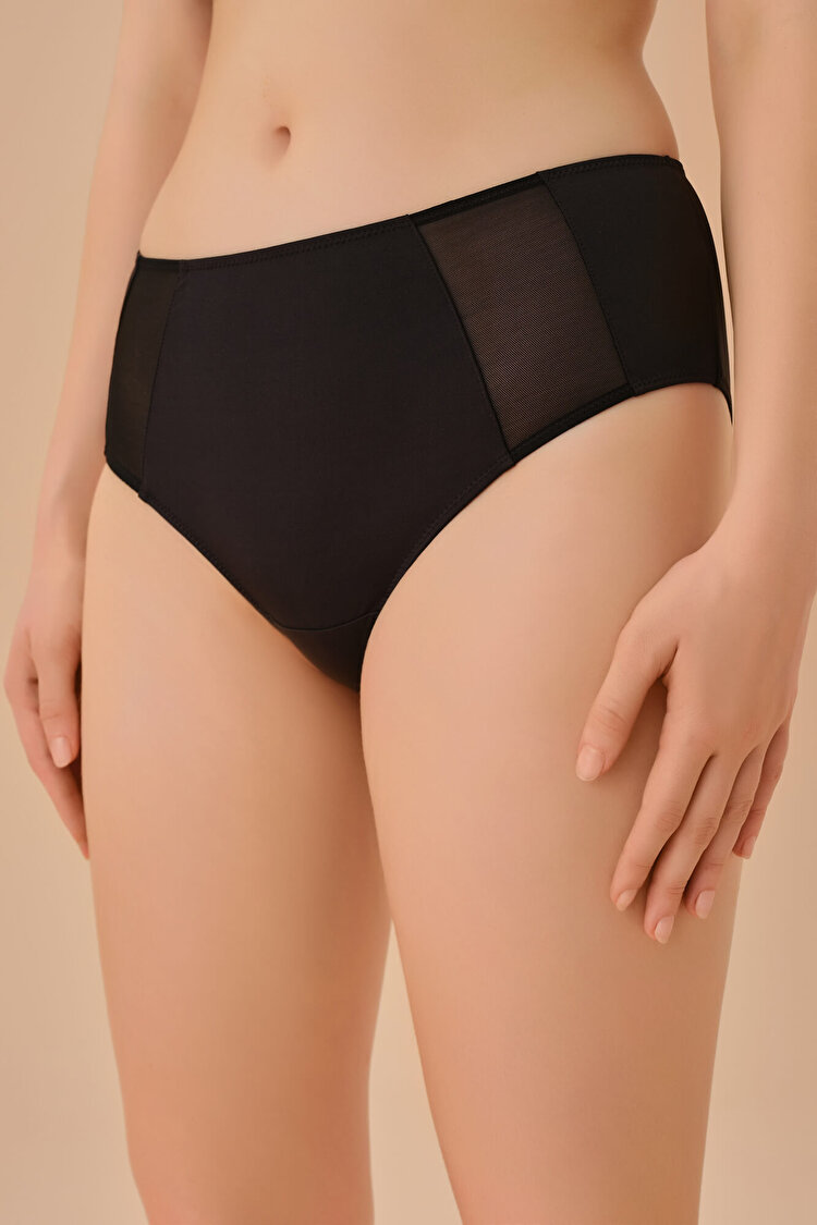 Siyah Juliet Slip Külot