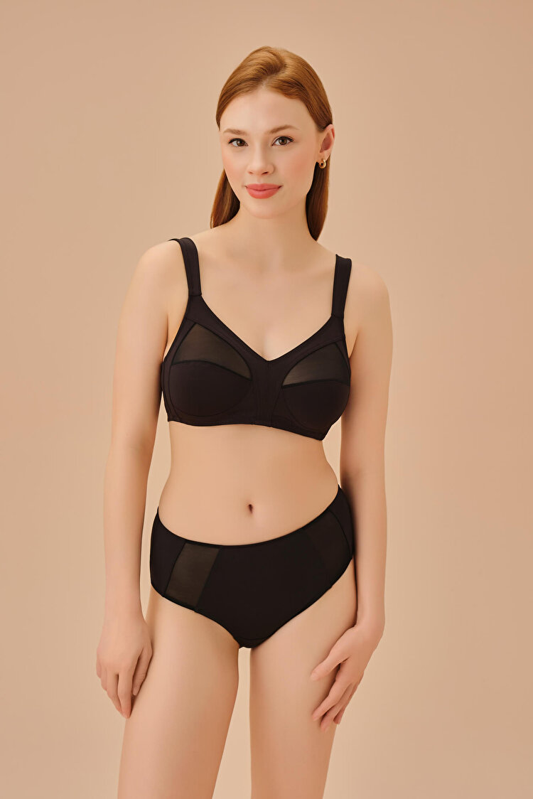 Siyah Juliet Slip Külot