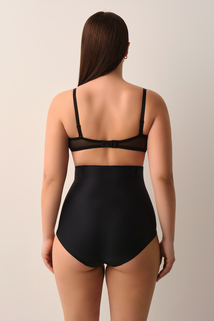 Black High Waist Slip Shaper