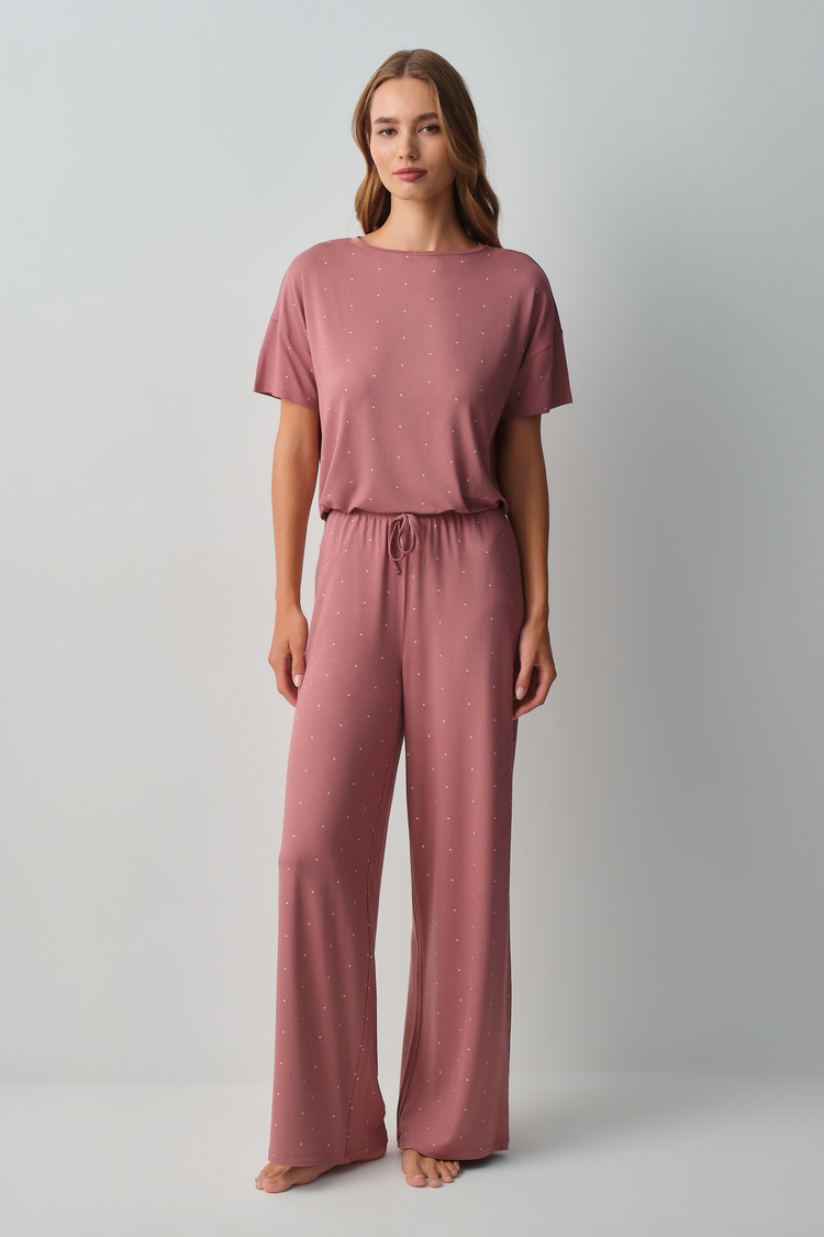 Rose Dot Bliss Pyjamas Set
