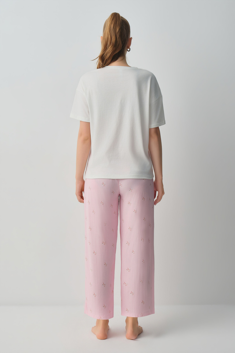 Pink Line Jade Pyjamas Set