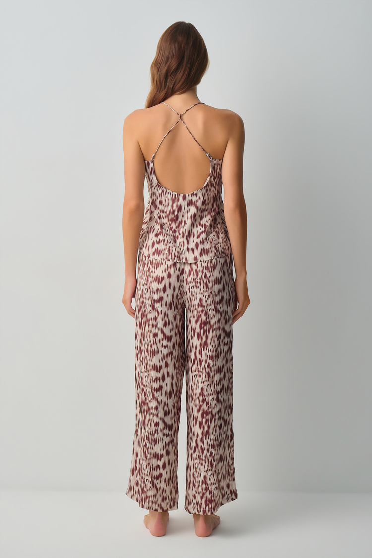 Leopard Print Leo Top-Supant Set