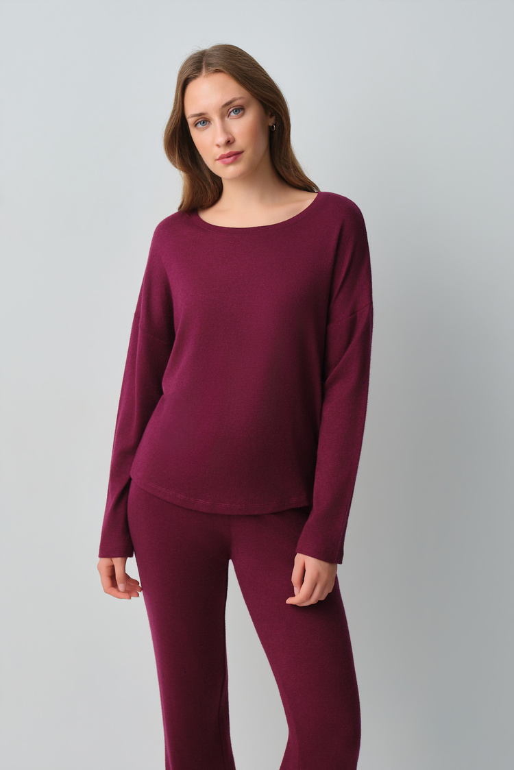 Plum Comfort Pyjamas Set