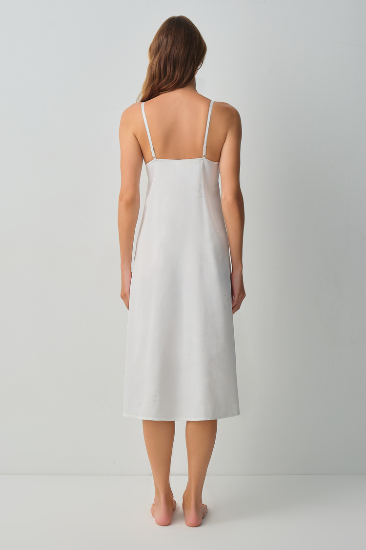 Ecru Bride Long Nightie