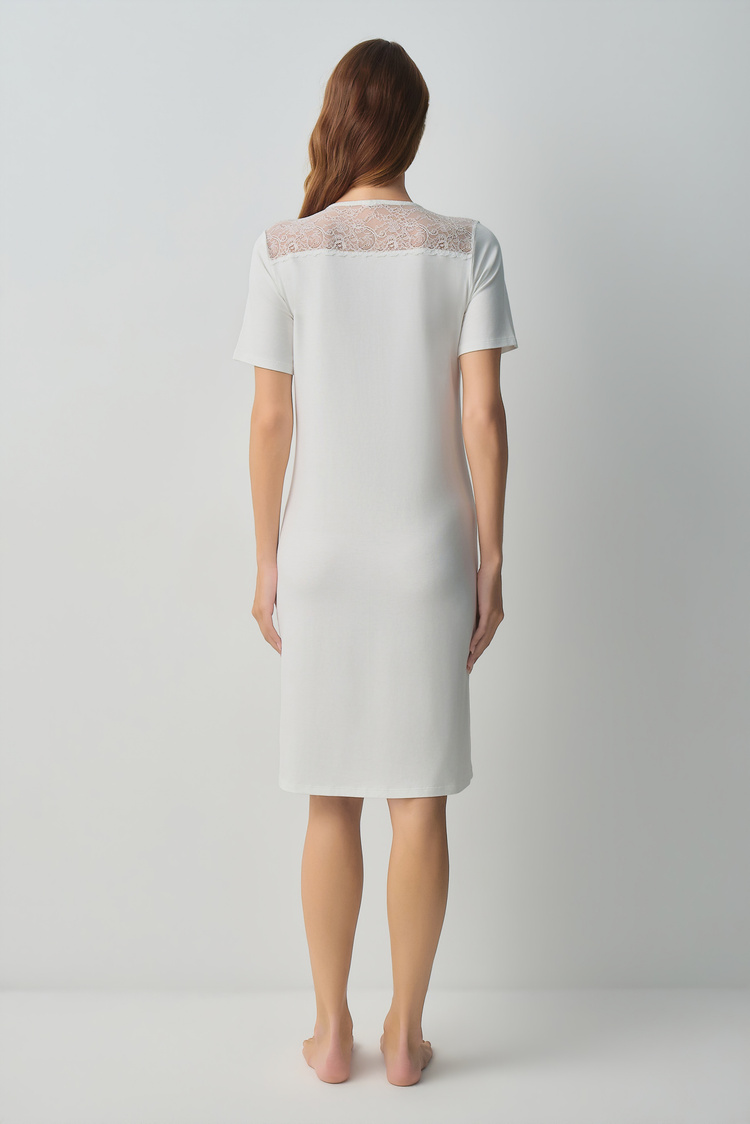 Ecru Pearl Mama Nightie