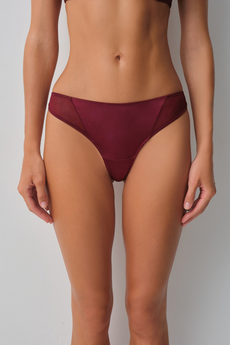 Bordo Harper Brazilian String Külot