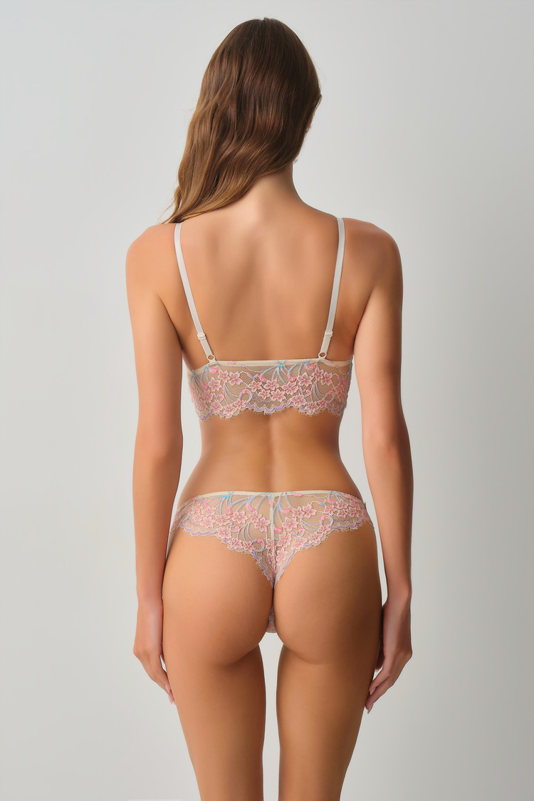 Colourful Print Clara Brazilian String