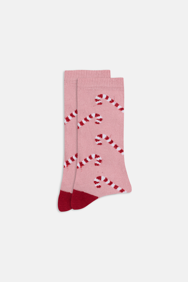 Pembe Candy Soket Çorap