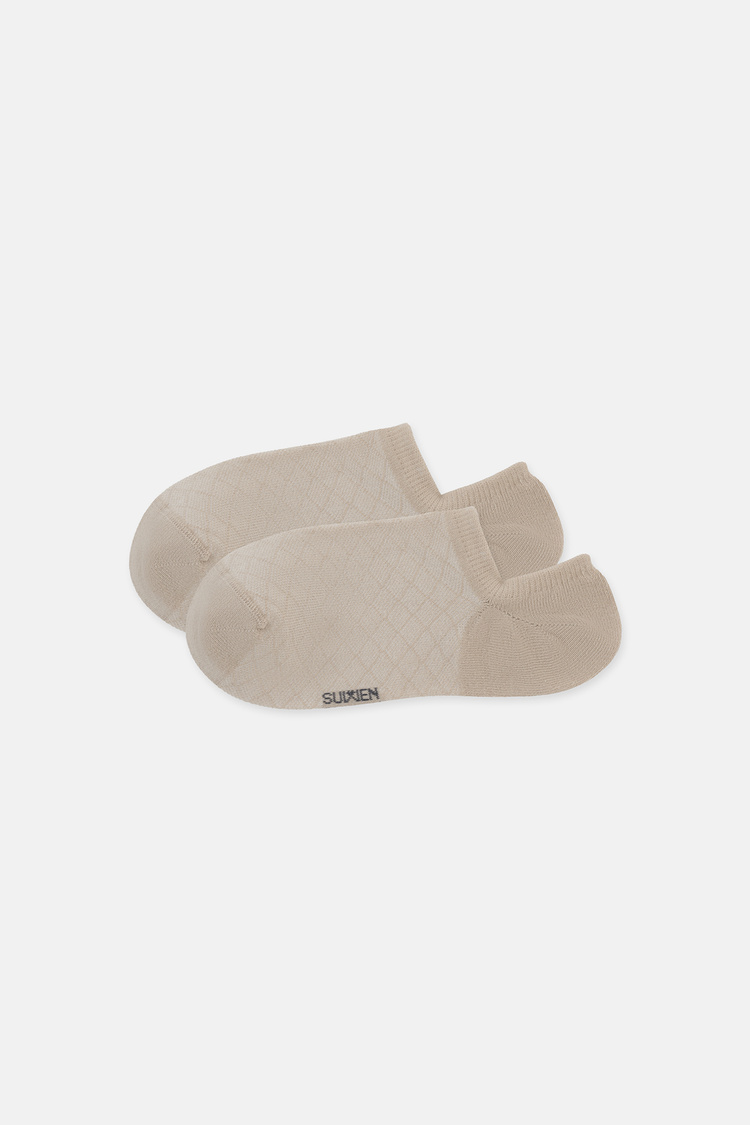 Bej Classy Sneaker Çorap